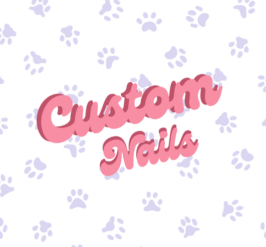 Custom Press-On Nail Set (Made to Order)